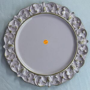 SOUSPLAT ROSA COM DETALHES DOURADO IMPERIAL