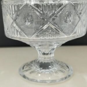 PECA CRISTAL COD 57 TAÇA DECORADA COM PÉ 12 DIAM/11 ALT