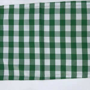 JOGO AMERICANO RETANGULAR XADREZ VERDE 45x35