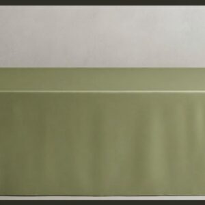 TOALHA BANQUETE VERDE AZEITONA CETIM