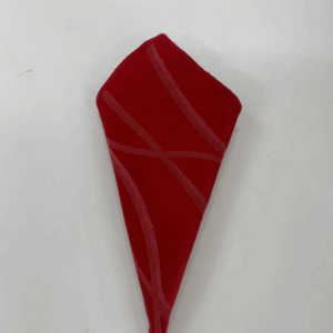 GUARDANAPO VERMELHO LISTRADO