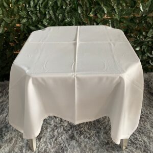 TOALHA QUADRADA 1,50MTS BRANCA DE OXFORD