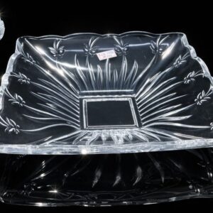 PECA  CRISTAL COD 18  SUPORTE QUADRADO  LIBELULA SEM PE 24 CM