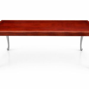 MESA RETANGULAR RUSTICA COM PE ALUMINIO 2,00 x 0,90