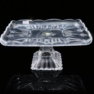 PECA CRISTAL COD 19  RETANGULAR LIBELULA C/PÉ