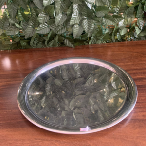 BANDEJA REDONDA GARÇON  INOX