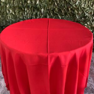 TOALHA REDONDA 2,80MTS (6/10) VERMELHA OXFORD