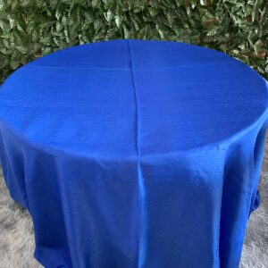 TOALHA REDONDA 2,80MTS (6/10) AZUL ROYAL GRAO DE ARROZ