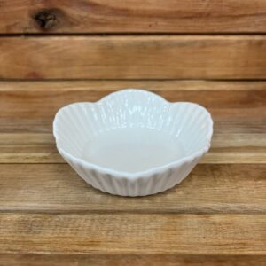 EMPRATADO REDONDO CANELADO C/ BORDA ONDULADA 3X9,5X3,2 CM