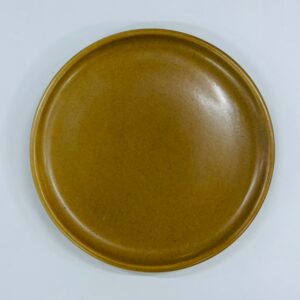 PRATO DE SOBREMESA CARAMELO GRANITO