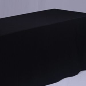 TOALHA BANQUETE PRETA OXFORD