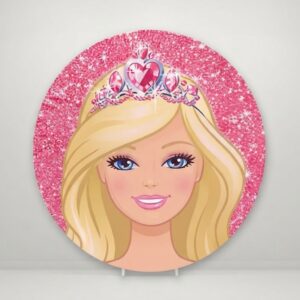 CAPA PAINEL REDONDO BARBIE