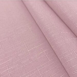 TOALHA REDONDA 3,00MTS 10 LUGARES ROSA BEBE LINHO