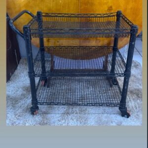 CARRINHO DE SERVICO PRETO