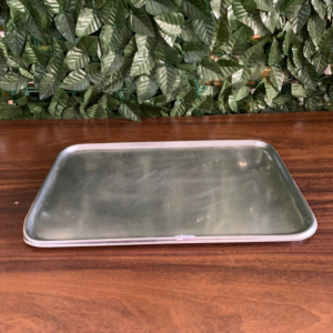 TRAVESSA INOX  RETANGULAR RASA