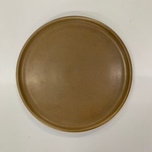 PRATO DE MESA CARAMELO GRANITO