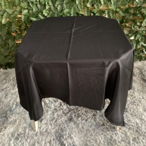 TOALHA QUADRADA 1,50MTS PRETA OXFORD