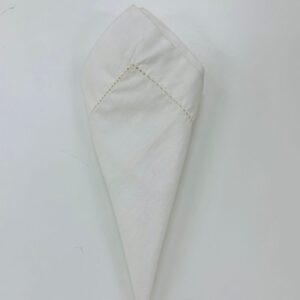 GUARDANAPO MARFIM AJOUR 40x40