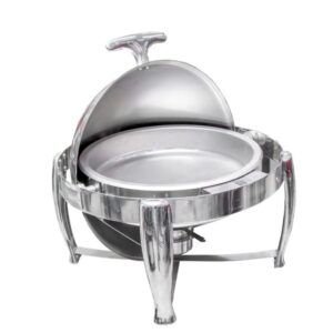 RECHAUD INOX 8 LITROS REDONDO BASCULANTE