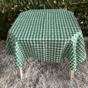 TOALHA QUADRADA 1,50MTS XADREZ VERDE GD