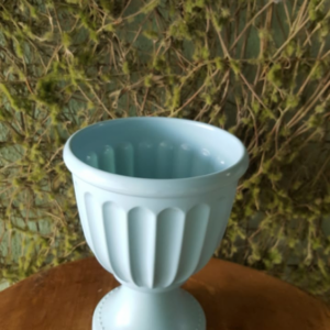 VASO AZUL BEBE ( MELANINA ) 18 ALT /14 DIAM