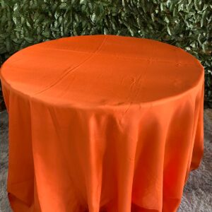 TOALHA REDONDA 2,70MTS 6 LUGARES LARANJA GRANITE