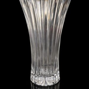 VASO CRISTAL CANELADO 30 CM