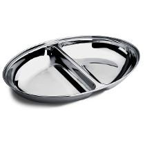 TRAVESSAS INOX OVAL COM DIVISORIA GRANDE
