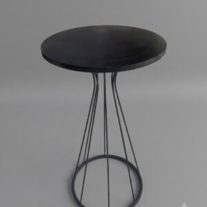MESA GARDEN PRETA GD 40 DIAM X70 ALT