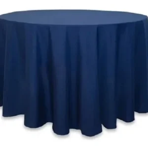 TOALHA REDONDA AZUL MARINHO OXFORD 6/10 LUGARES