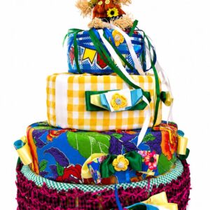 MAQUETE JUNINA BASE BALINHA 4 ANDARES