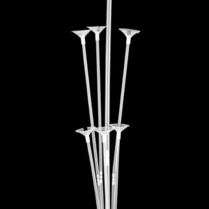 SUPORTE PARA BALÃO PQ C/ 7 VARETAS /ALTURA 70 CM