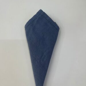 GUARDANAPO AZUL COBALTO AJOUR 40X40