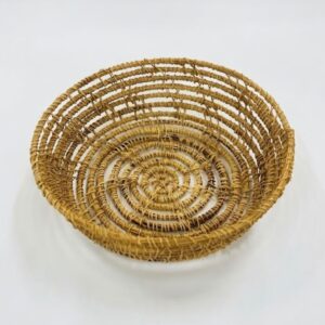 CESTA REDONDA DE FIBRA NATURAL PP 16 CM