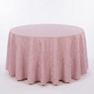 TOALHA REDONDA 2,80MTS (6/10) ROSA SECO MEDALHAO
